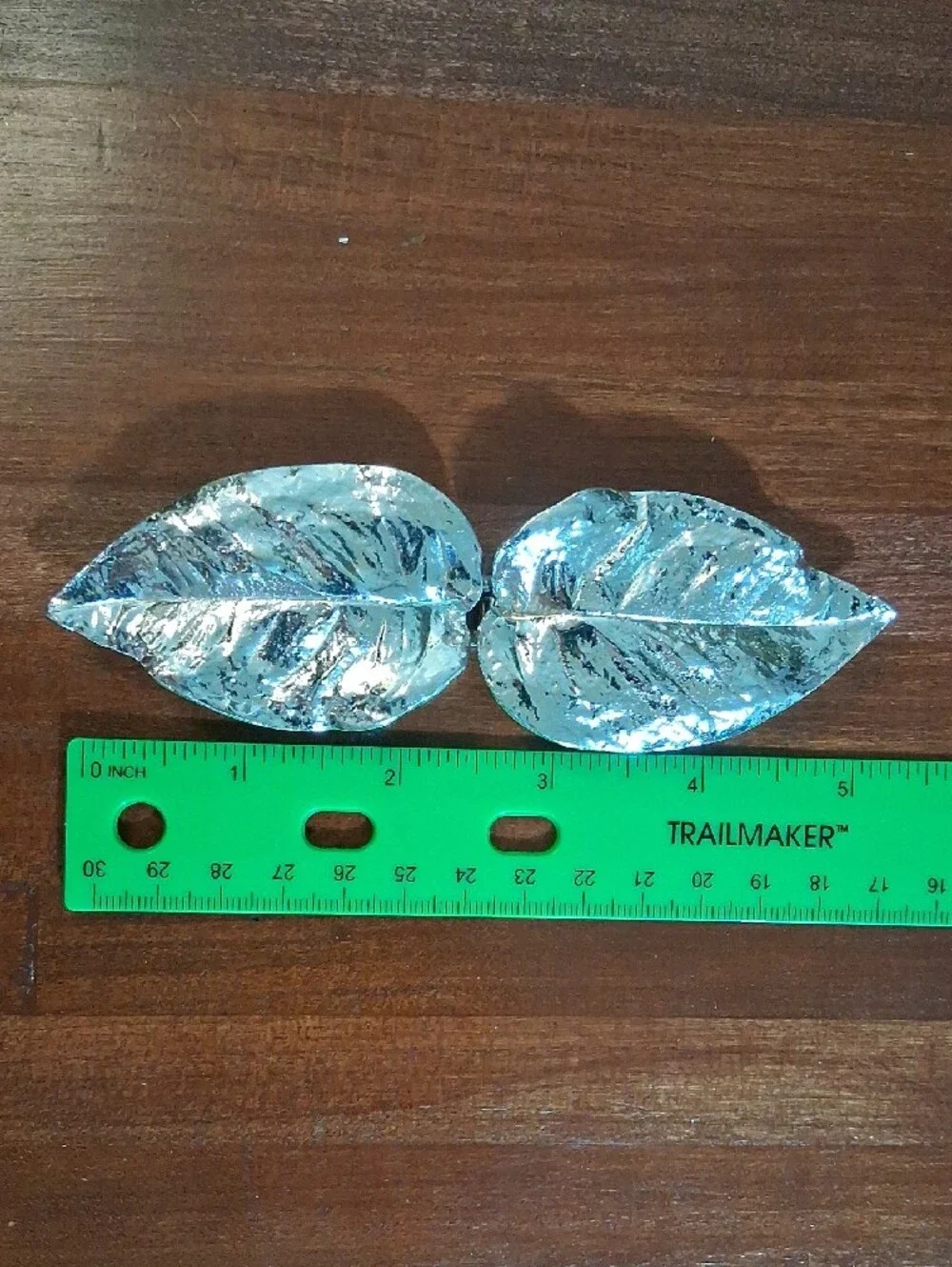3 Mimi Di N Silver Tone Leaf and Knot Belt Buckles 1981 1987 1989